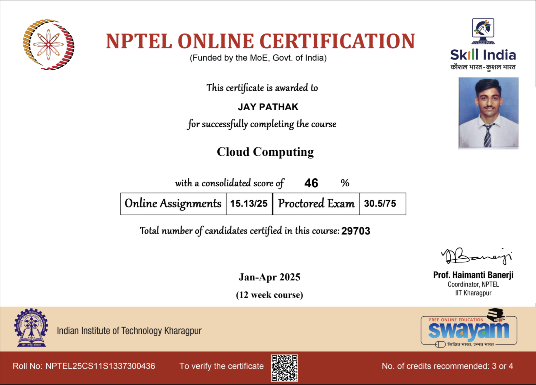 Cloud Computing Certificate Placeholder